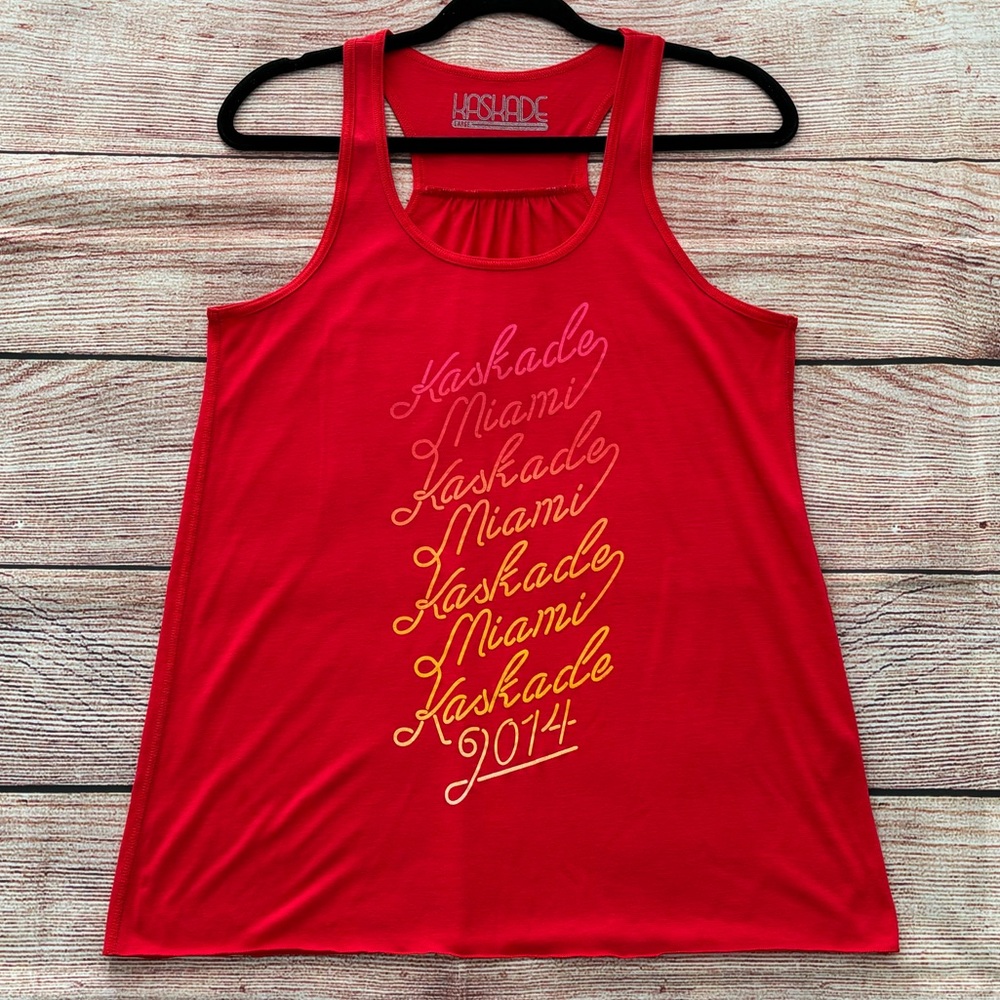 Kaskade • ‘Miami 2014’ MMW Racerback Tank Top - Women’s Size L